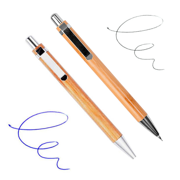 Set Portaminas y Bolígrafo Bamboo