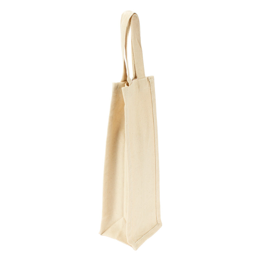 Bolsa Botella Vino 100% Algodón Canvas II