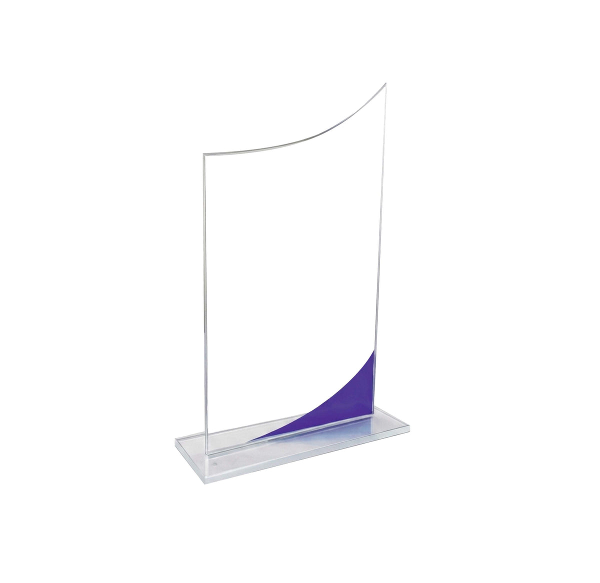 Galvano Rectangular beta azul