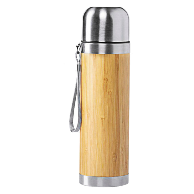 Termo Bamboo Acero Inoxidable