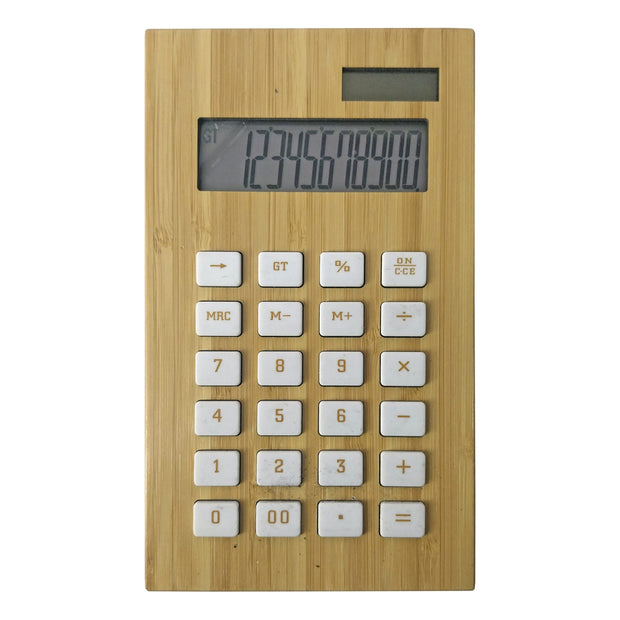 Calculadora Solar 12 dígitos Bamboo