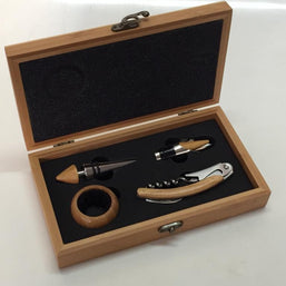 Set de Vino Bamboo III