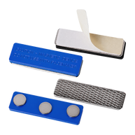Imán Rectangular de 3 puntos con Adhesivo (Pack de 100 unidades)