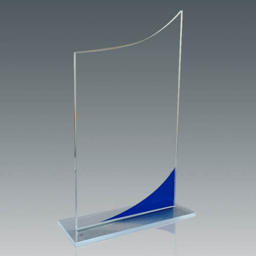 Galvano Rectangular beta azul
