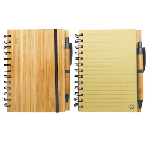 Cuaderno de Bamboo con boligrafo