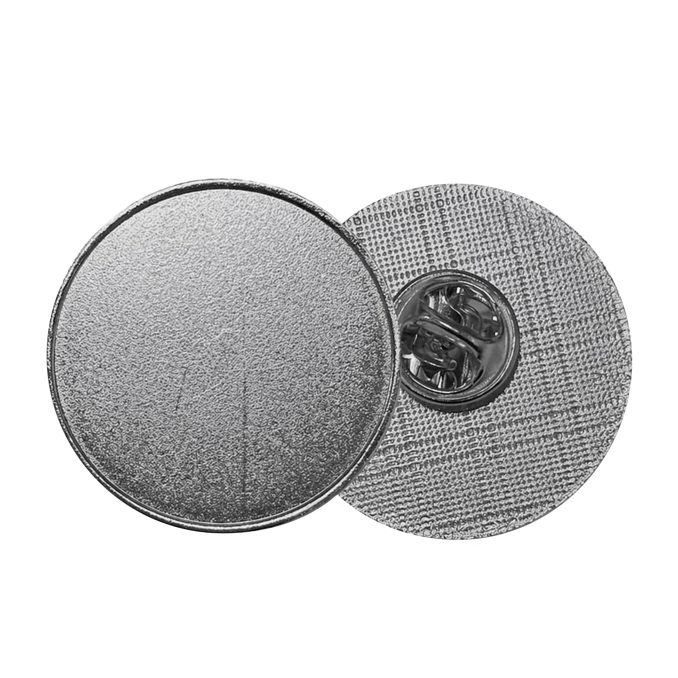 Pin Circular Plata