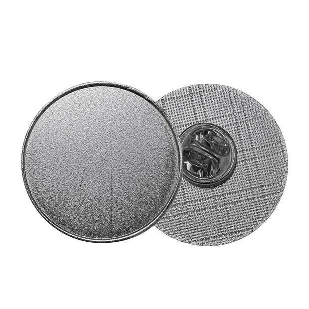 Pin Circular Plata