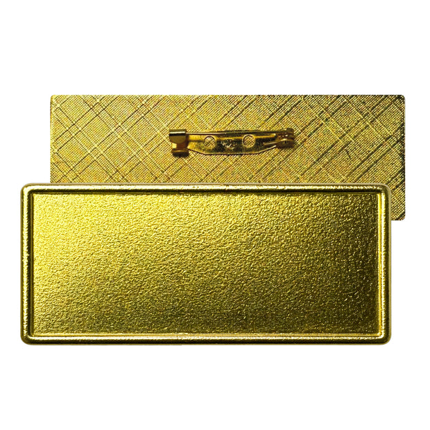 Pin Rectangular Dorado