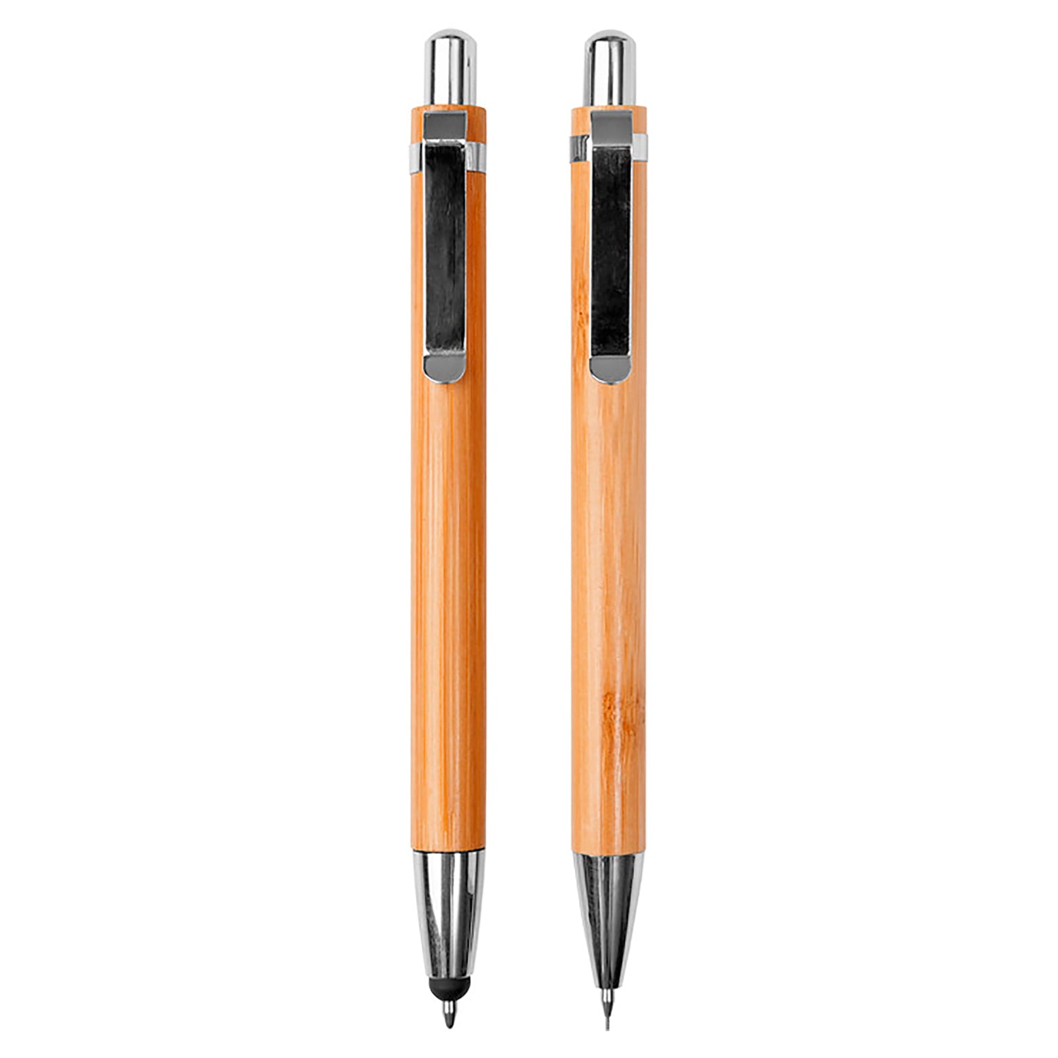 Set Portaminas y Bolígrafo Bamboo Touch Screen